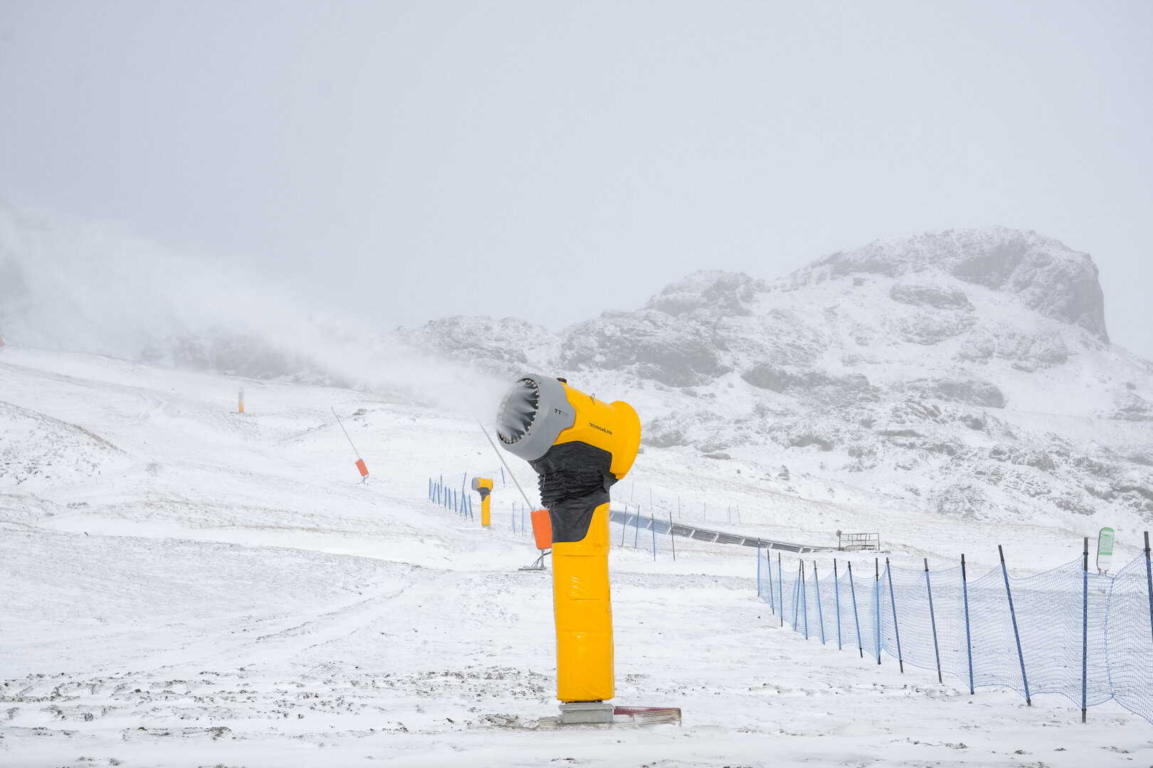 Los cañones de nieve estrenados en la temporada 2024/2025 en Aramón Formigal-Panticosa