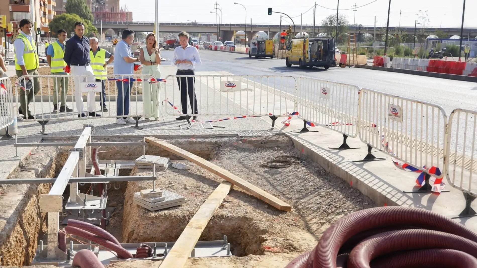 Obras en Avenida Cataluña en Zaragoza / Ayuntamiento de Zaragoza