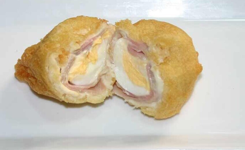 El jamón con chorreras es una tapa clásica de Zaragoza / Casa Juanico
