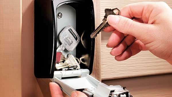 Caja de seguridad de llaves