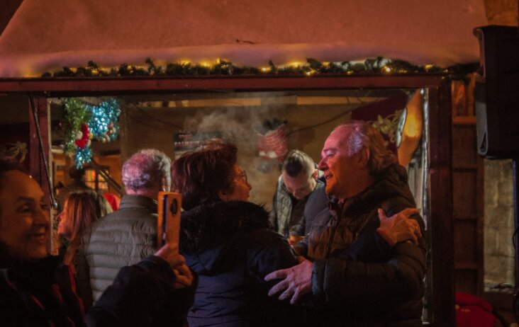 El mercado navideño de Panticosa / AP