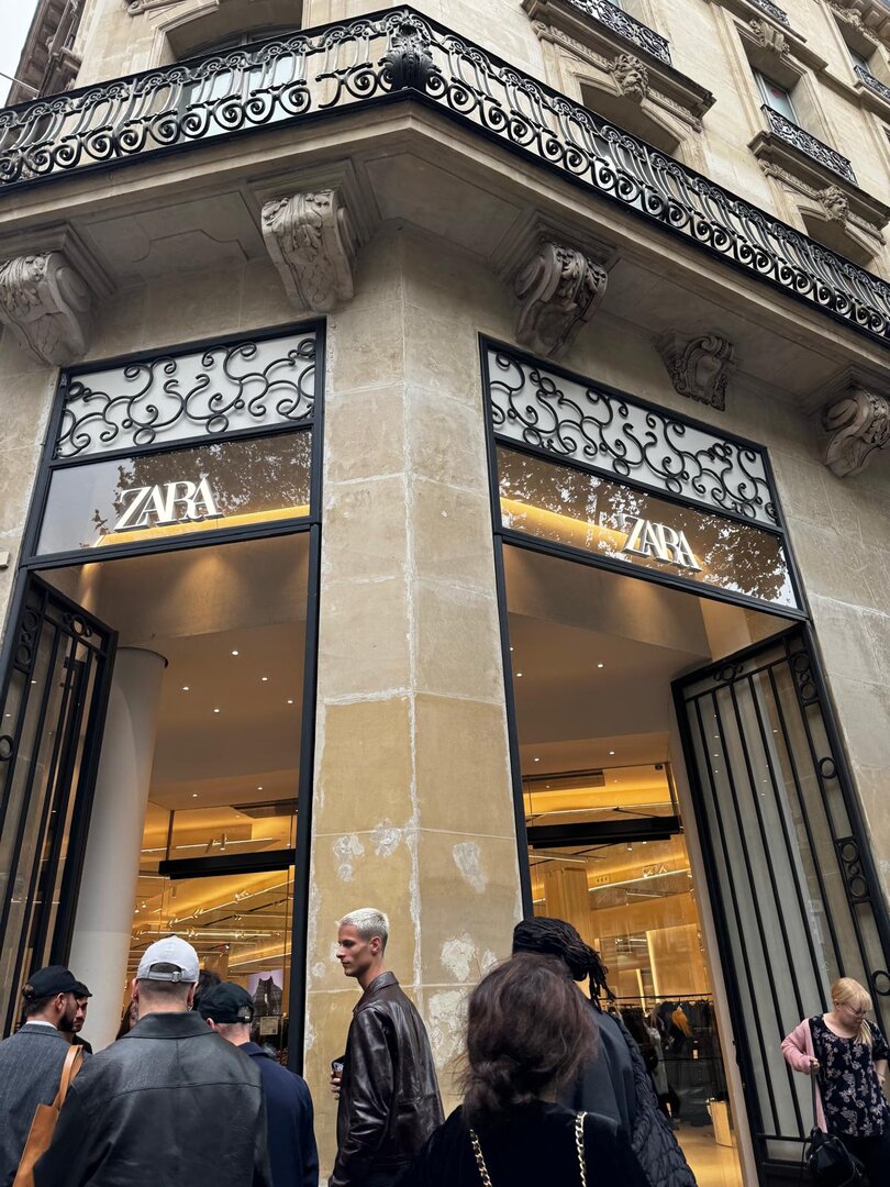Tienda de Zara en París