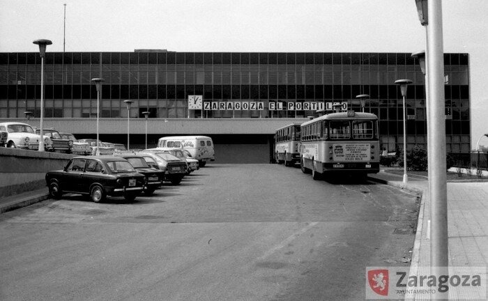 En el Portillo podías bajar a los andenes sin pasar contoles / Ayto. de Zaragoza
