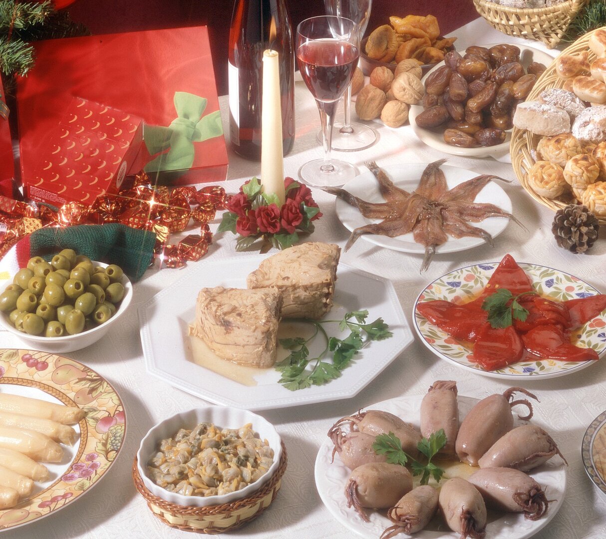 Conservas mesa navidad Martín Martín