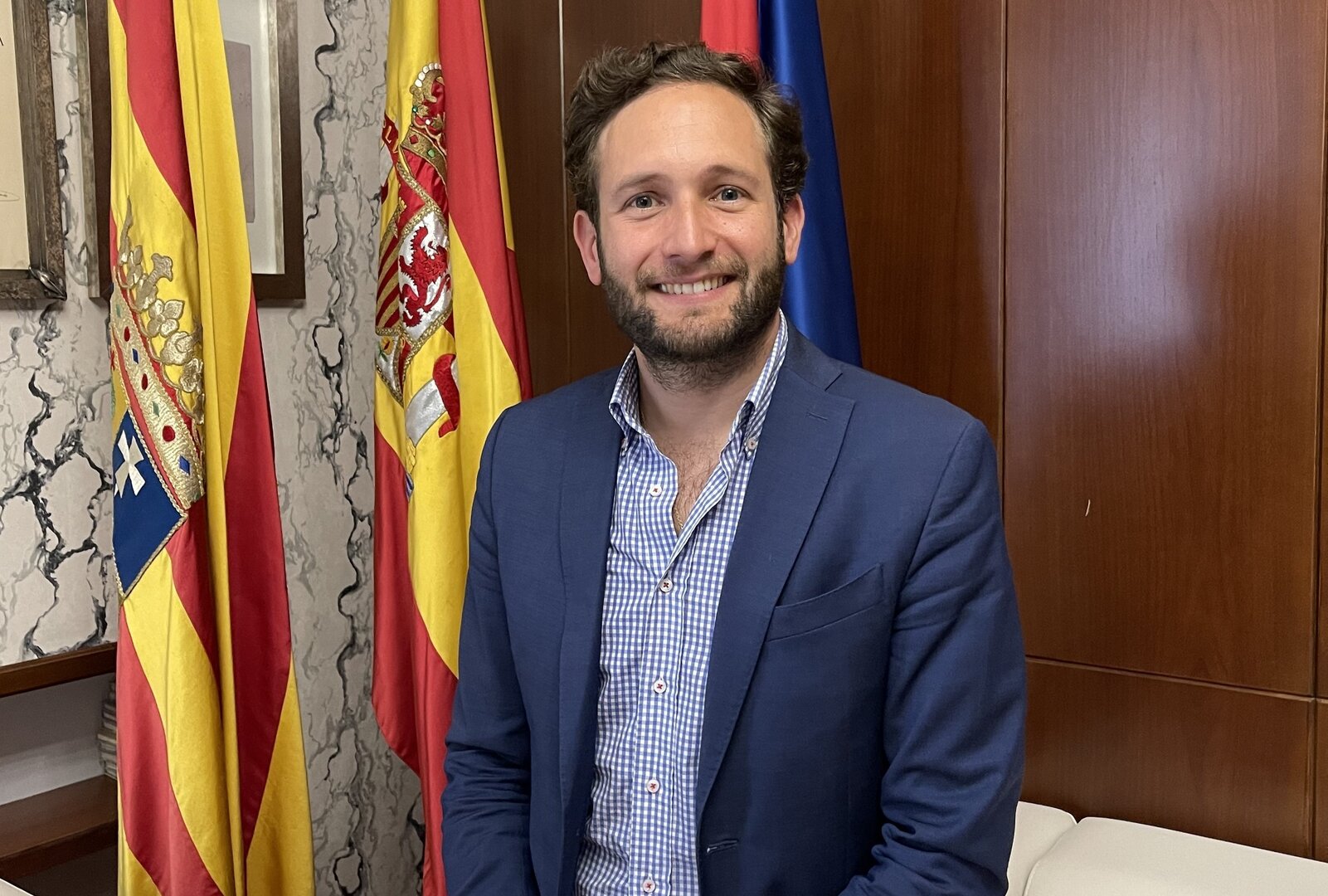 Isaac Claver, actual alcalde de Monzón / Cedida