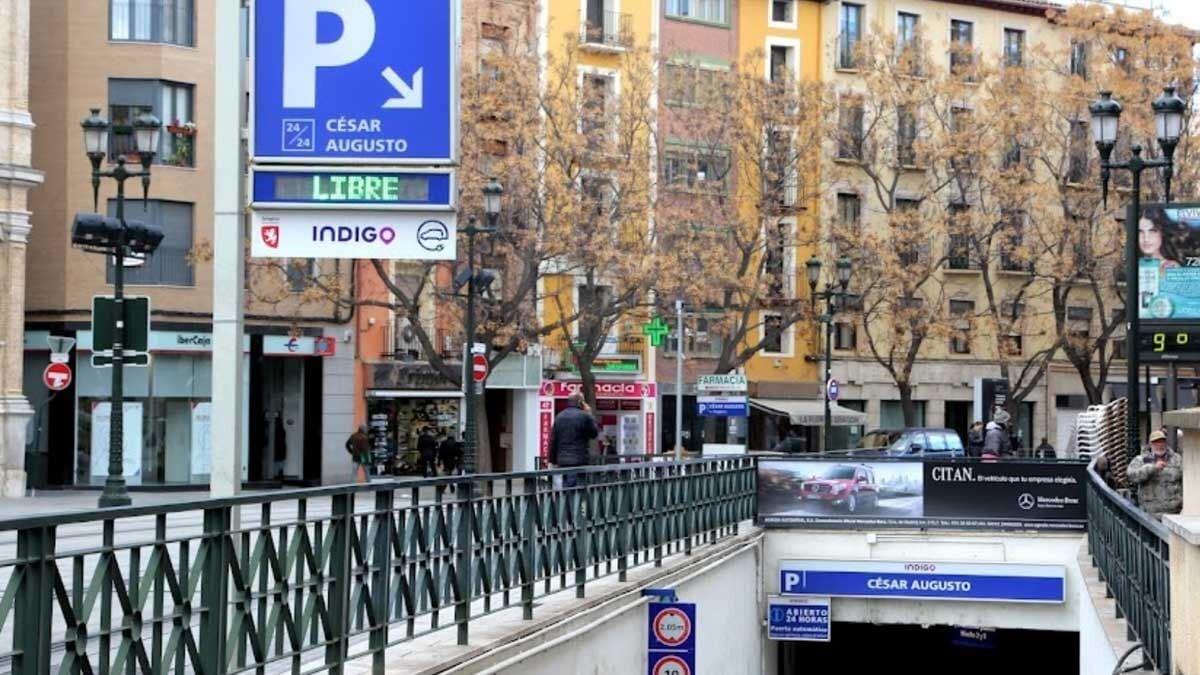 Parking César Augusto en Zaragoza