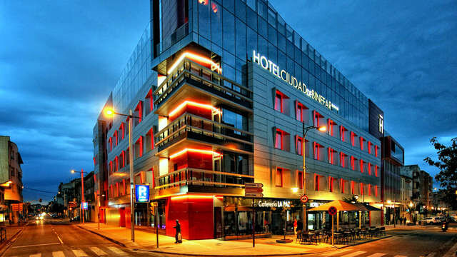 Uno de los hoteles emblemáticos de Binéfar / AB