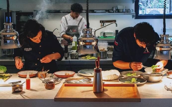 El restaurante Atalaya, galardonado con una estrella Michelin / Cedida