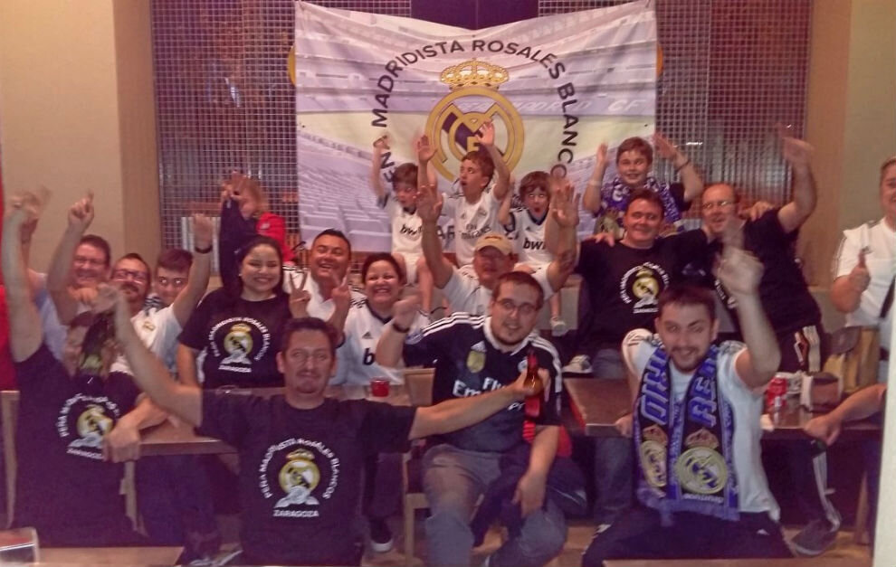 Peña madridista Rosales Blancos durante su primera etapa