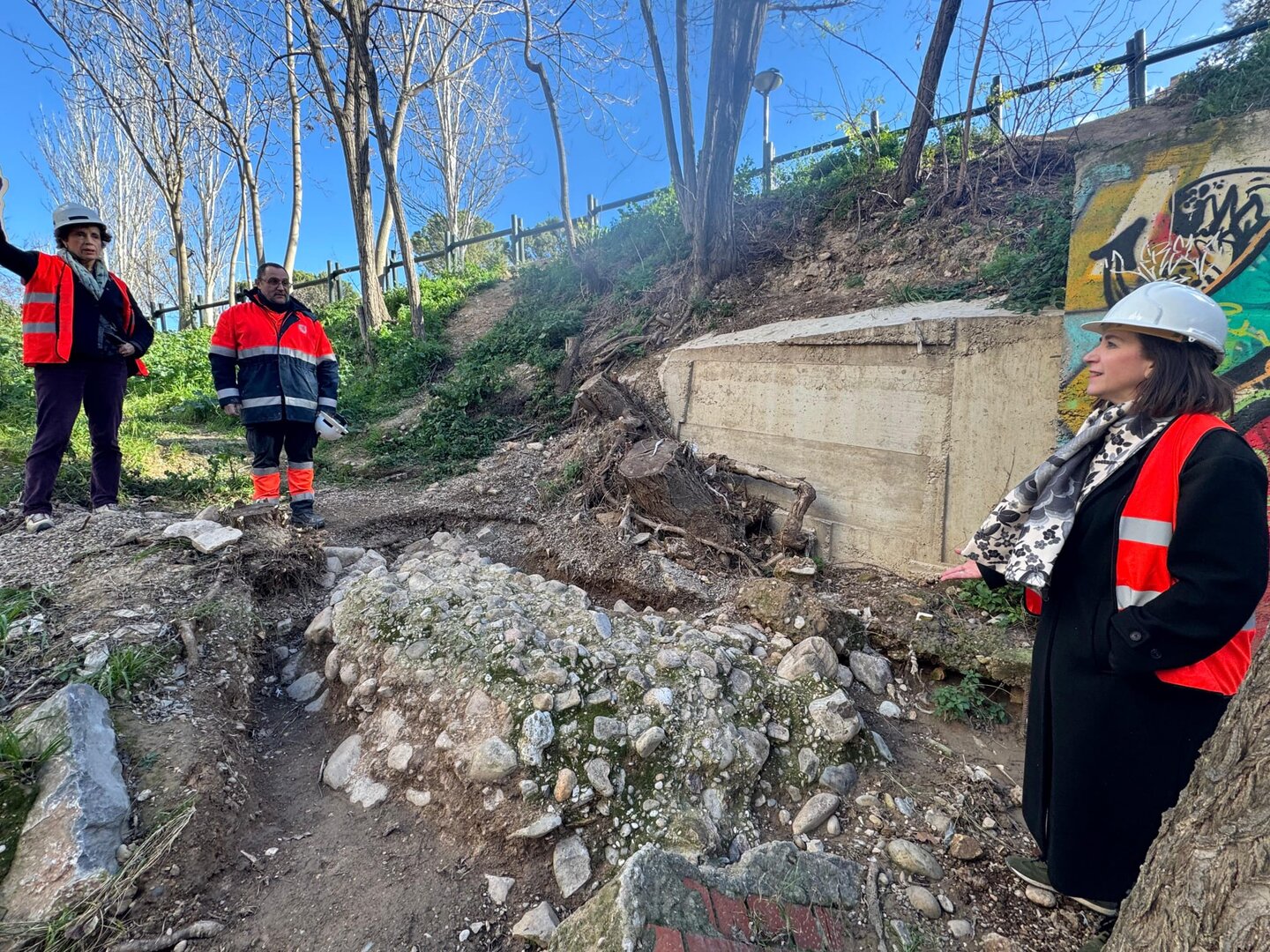 Restos del Convento de San José hallados junto al río Huerva ./ Ayuntamiento de Zaragoza