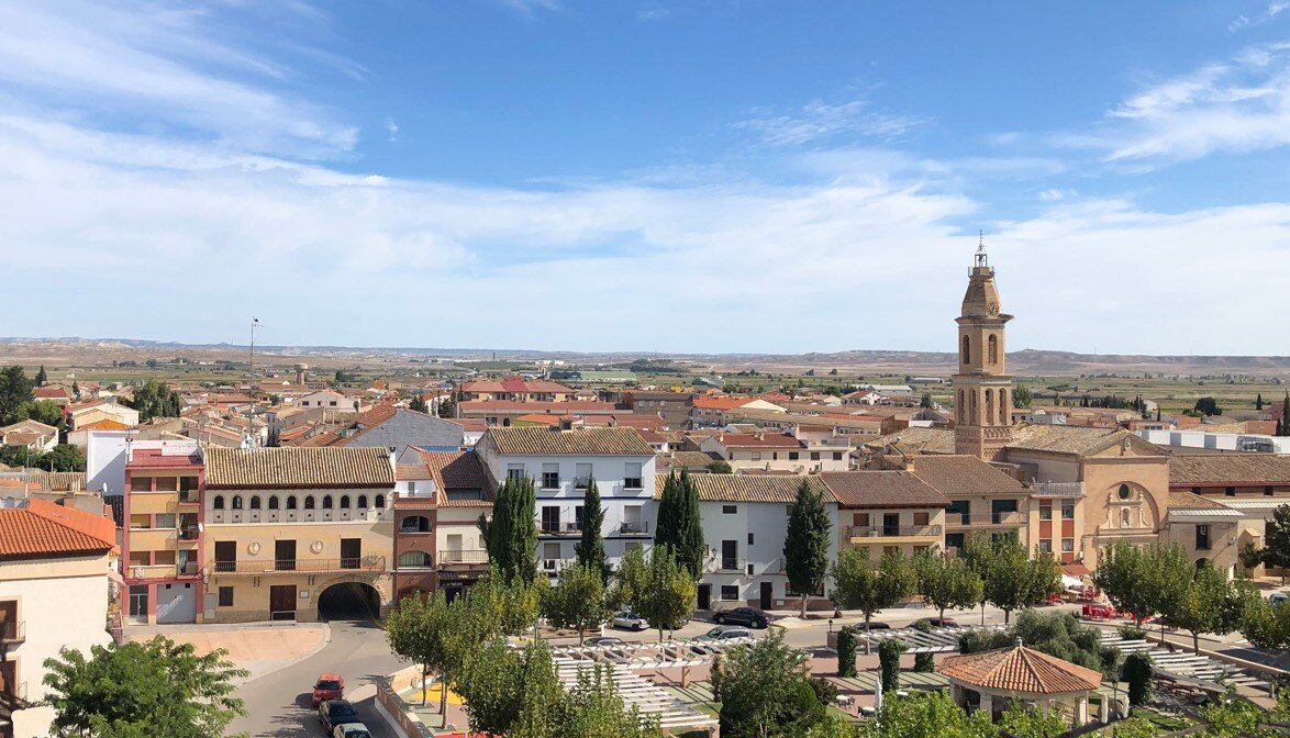 Vistas de Pina de Ebro.
