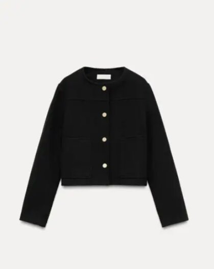 Chaqueta de zara por 19,99 euros.