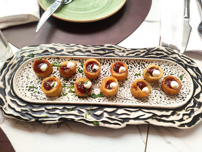 Patatas bravas Braseria Fire
