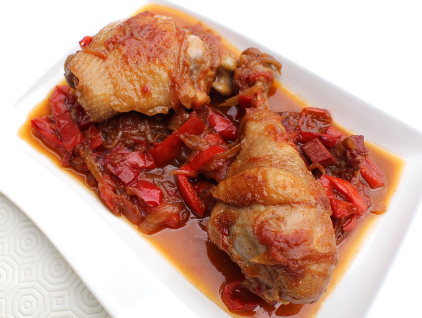 Pollo al chilindrón