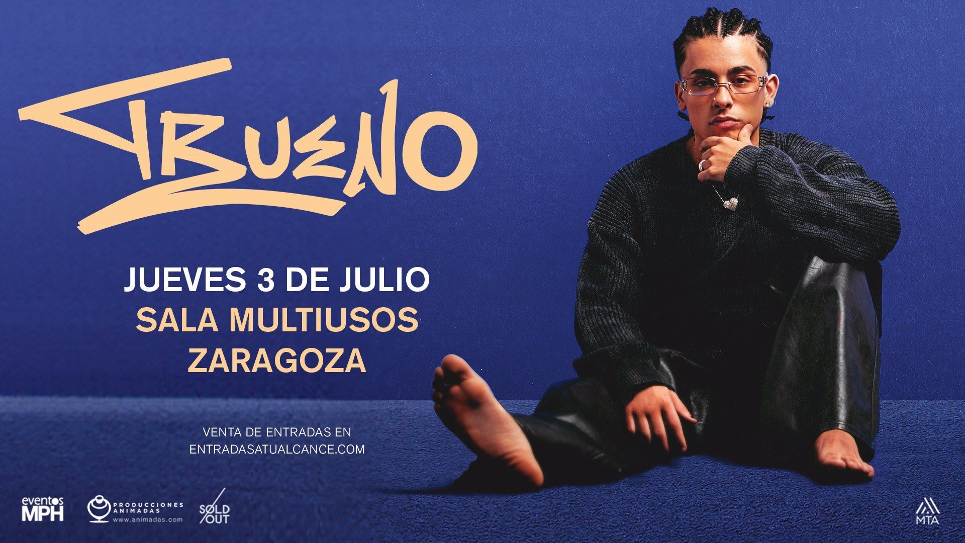 El concierto de Trueno en Zaragoza será en esta sala: fecha y detalles confirmados