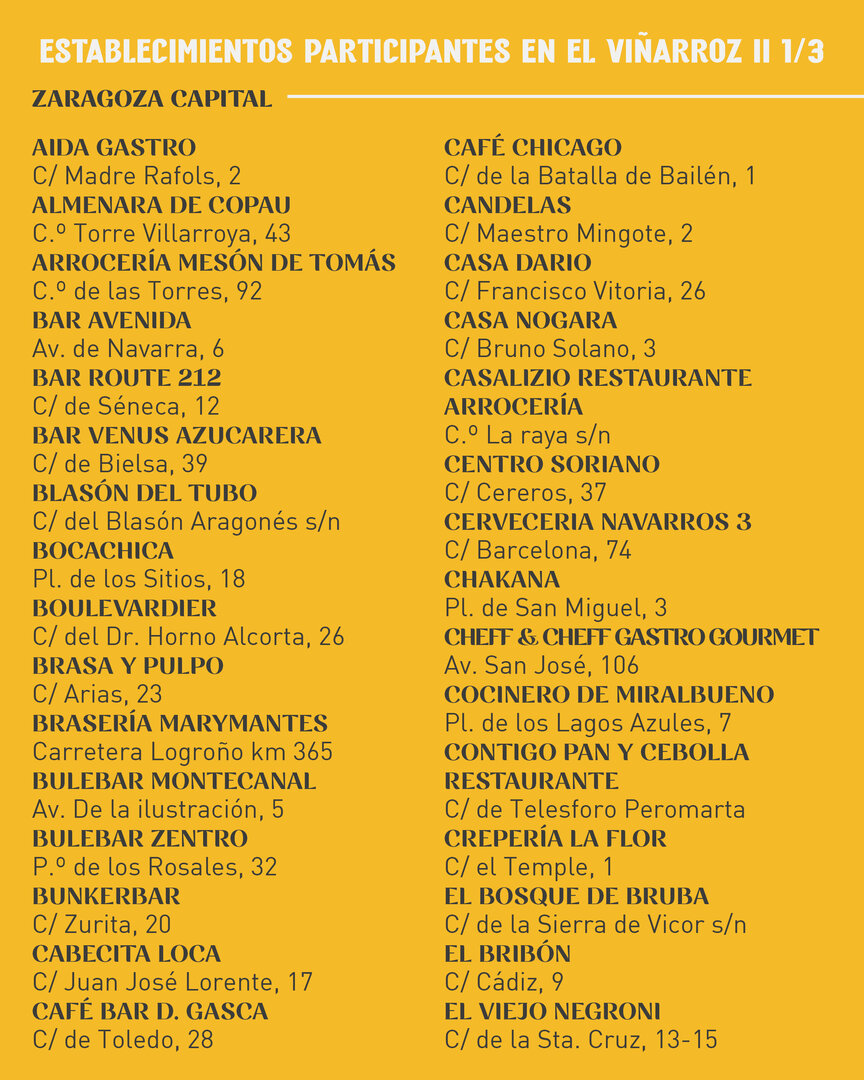 Participantes del Viñarroz