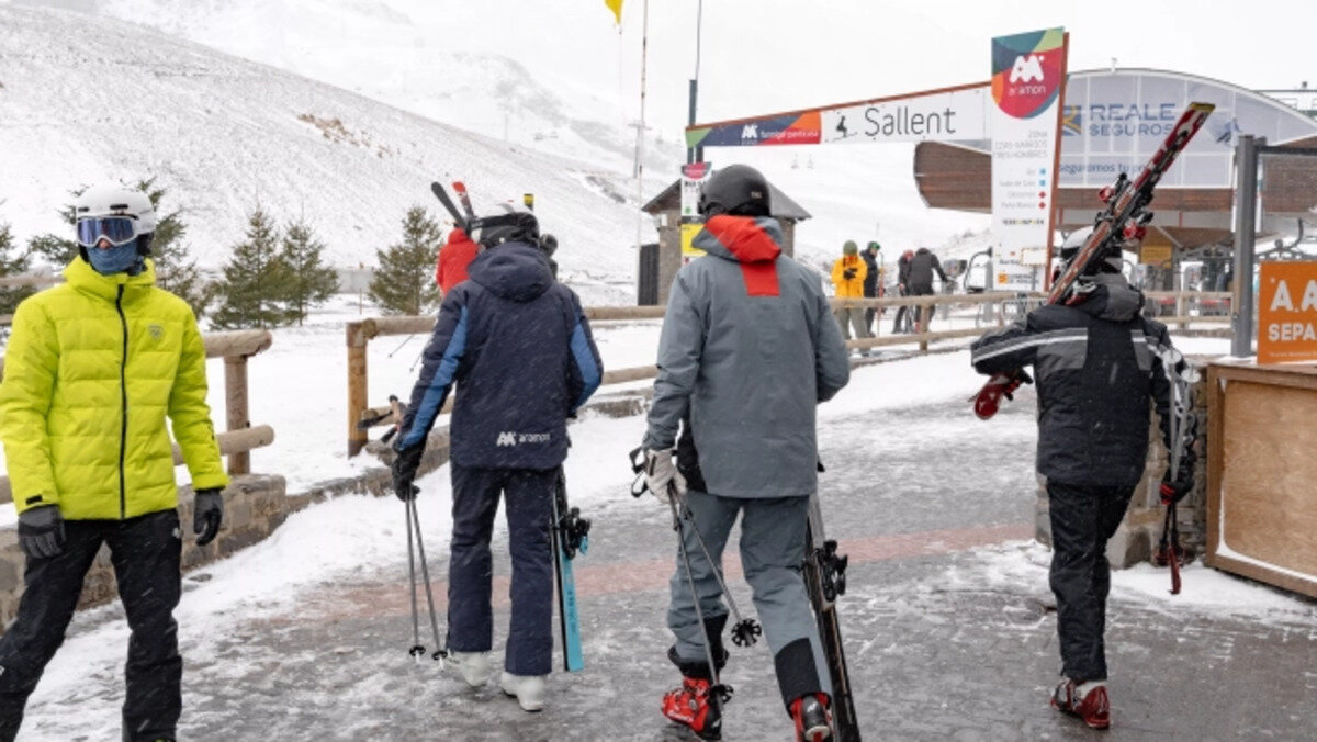 El plan privado del rey Felipe VI en Formigal: las imágenes