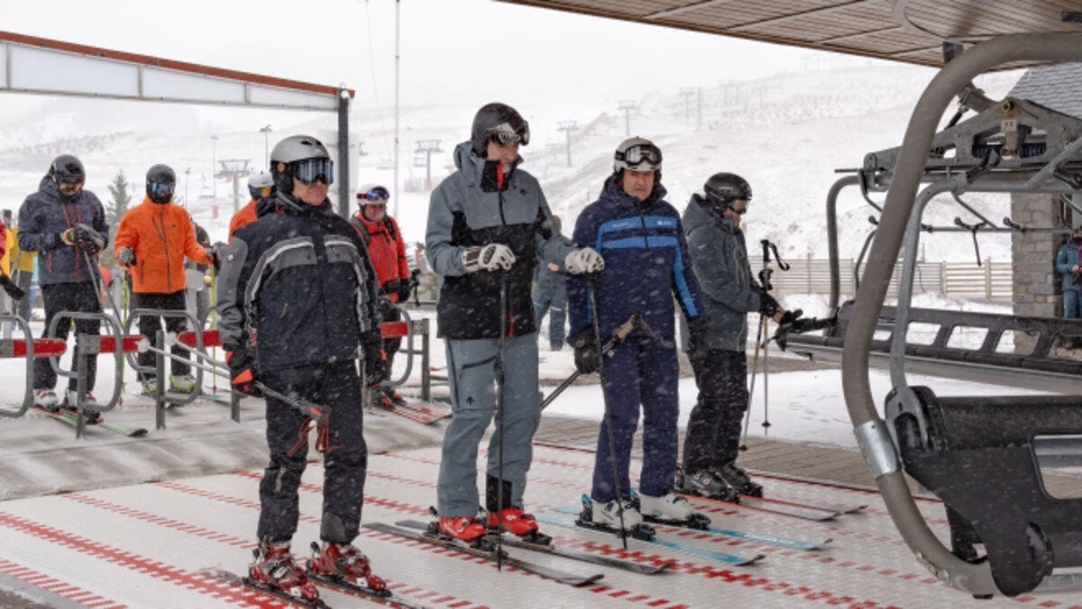 El plan privado del rey Felipe VI en Formigal: las imágenes