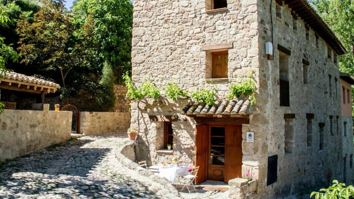 La casa de Los Moyas, en Olba.
