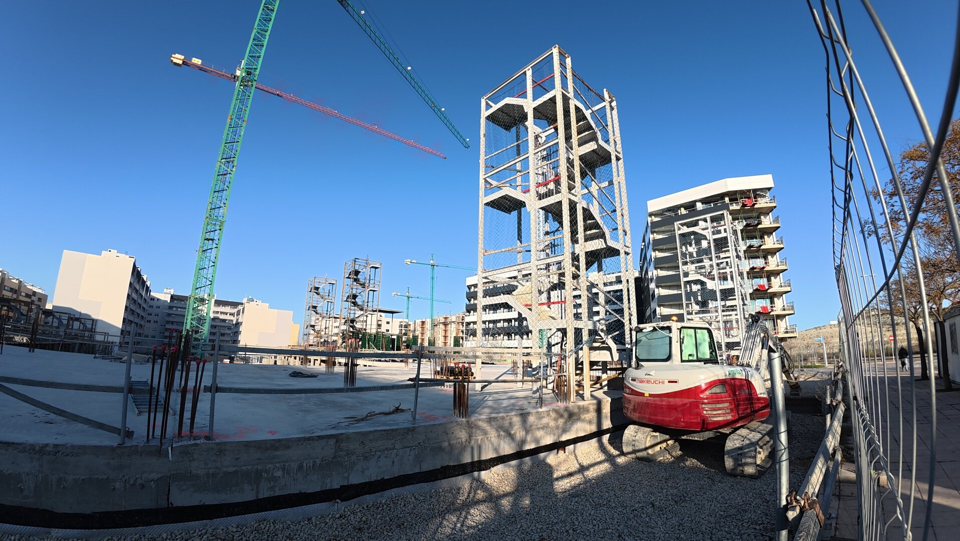 Aqua Sur, obra en ejecución en Arcosur / Grupo LOBE