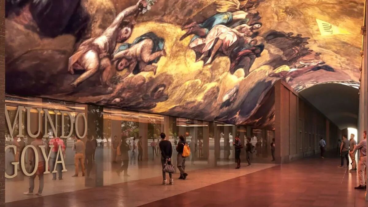 Futuro Centro Goya en Zaragoza. / DGA