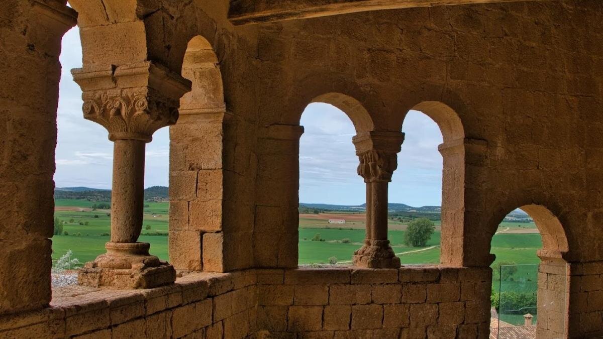 Iglesia de San Martín de Aguilera interior  vía Fernando