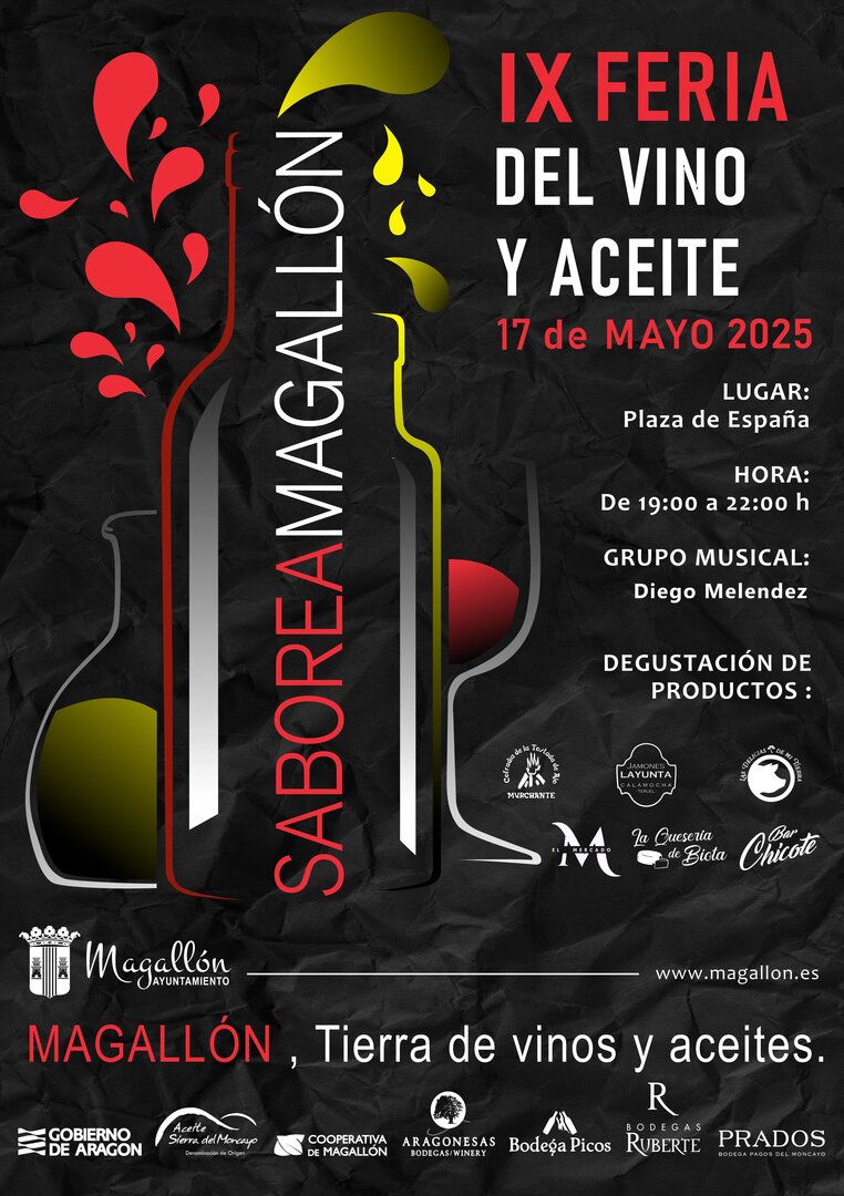 Cartel de 'Saborea Magallón' 2025.