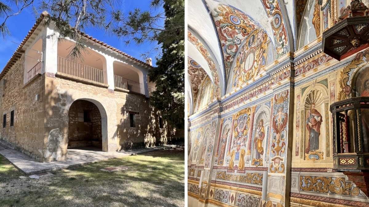 Exterior vs Interior del Santuario de Nuestra Señora de Casbas  Vía Turismo Hoy de Huesca