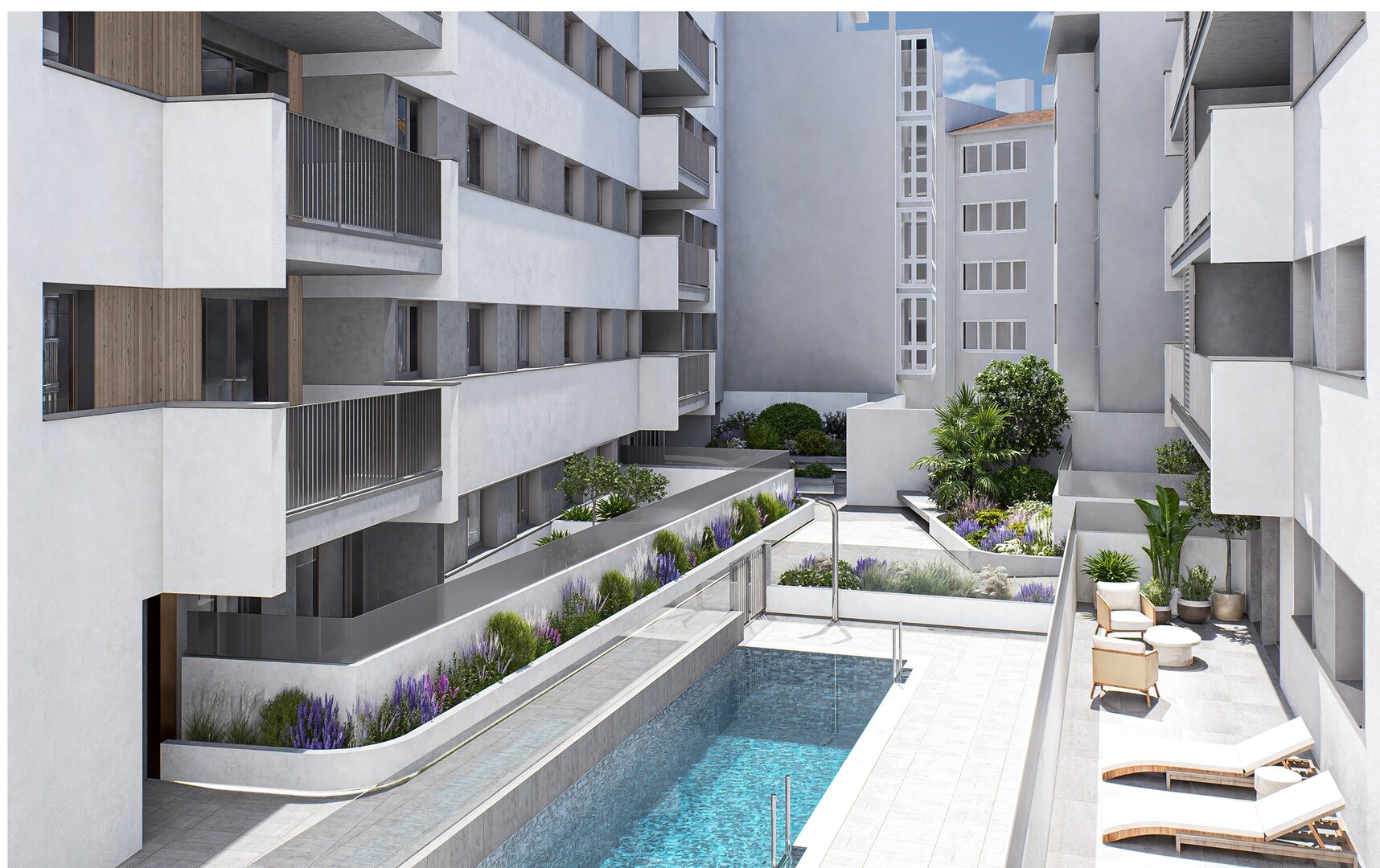 Residencial Puente del Pilar, a un paso del corazón de Zaragoza / Grupo Plaza 14