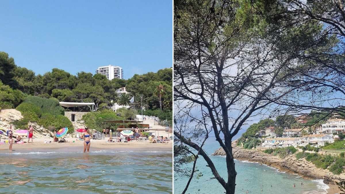 Así es la Cala Crancs, Salou