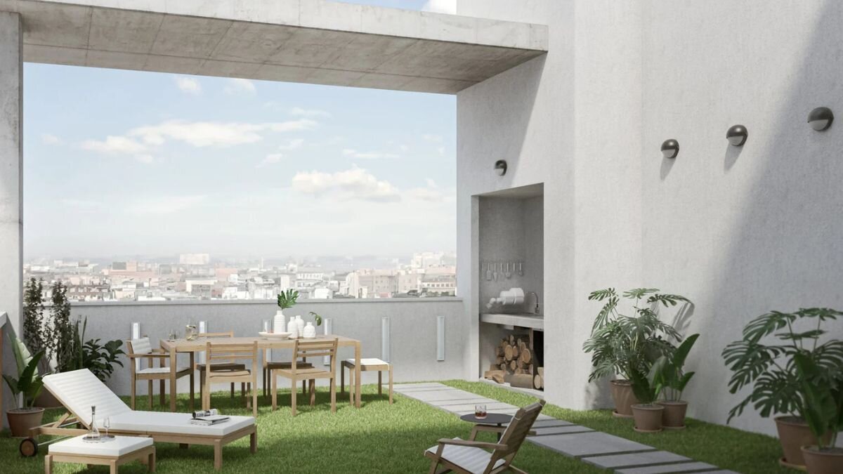 Áticos en Residencial Ofelia de Aragón, en Zaragoza. / PRONISA
