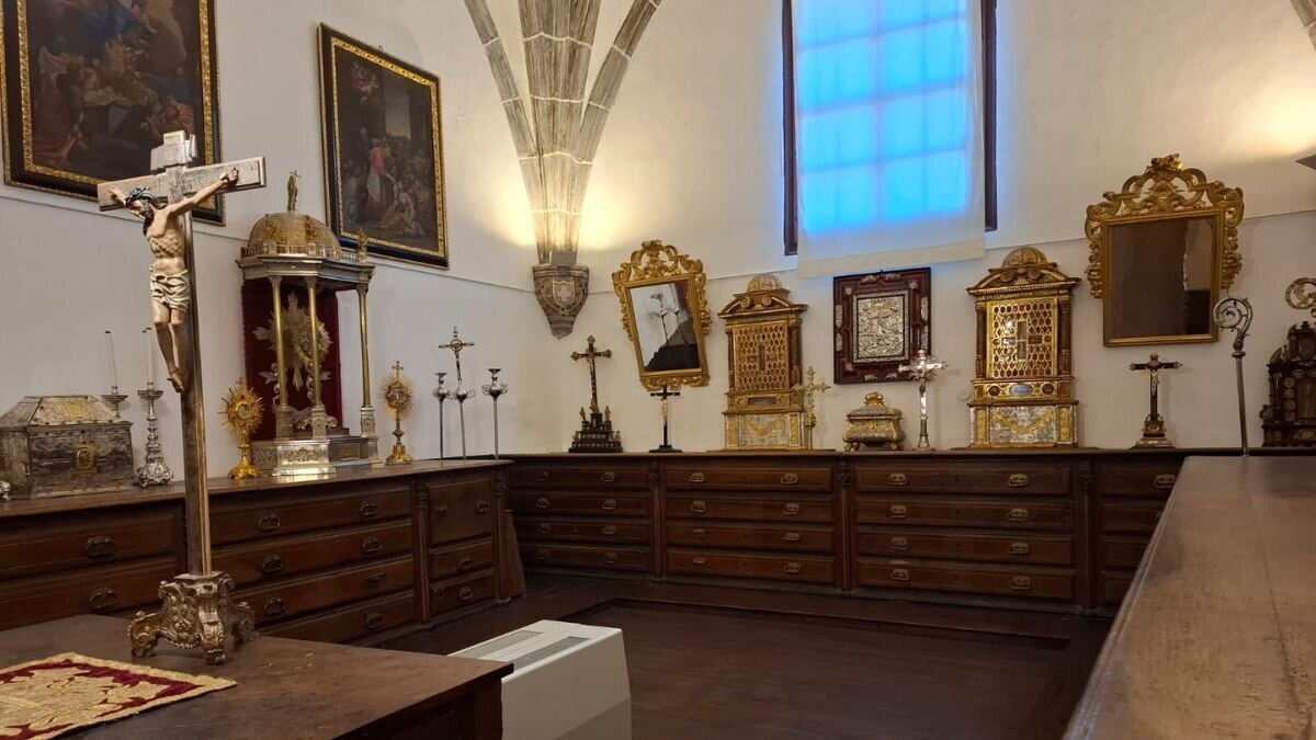 Sacristía de la Catedral de Tarazona.