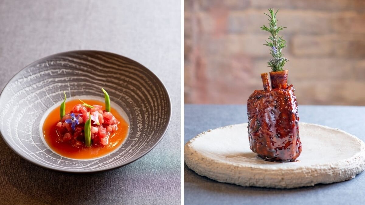 Así son algunos de los platos del restaurante Saroa