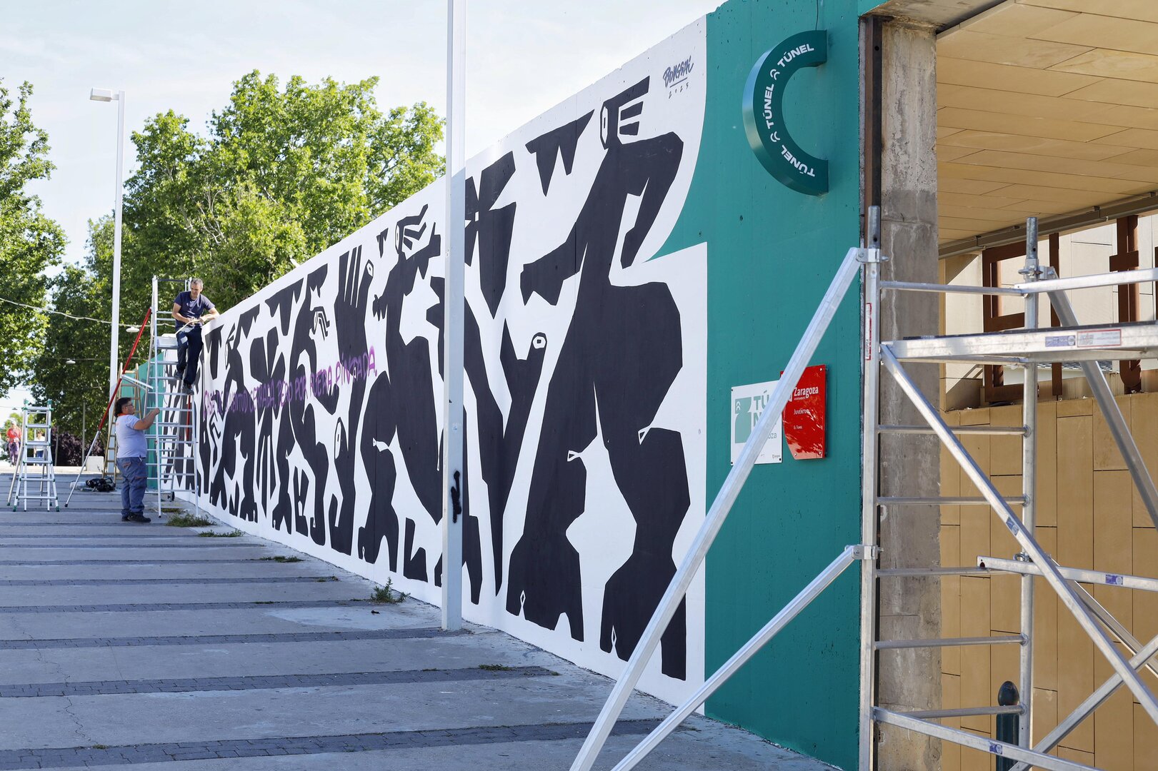 Exterior de El Túnel de Zaragoza. / AZ