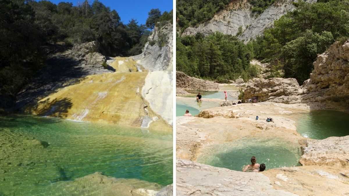Parte de la ruta a la cascada, Pozas de San Martín / Excursiones por Huesca y Guía Repsol