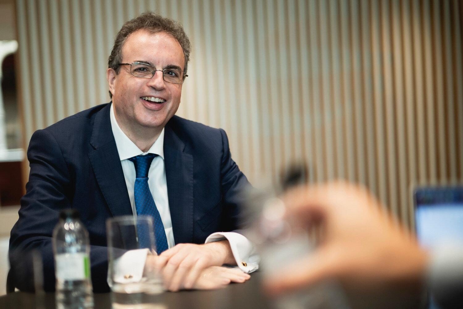 El presidente de Ibercaja, Francisco Serrano / Marcos Cebrián para HOY ARAGÓN