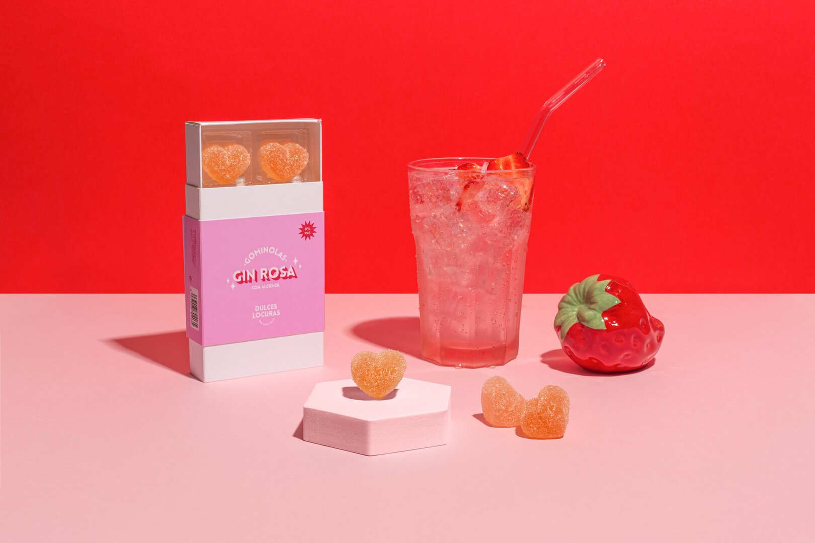 Gominolas con alcohol, el 'bestseller' de la marca.