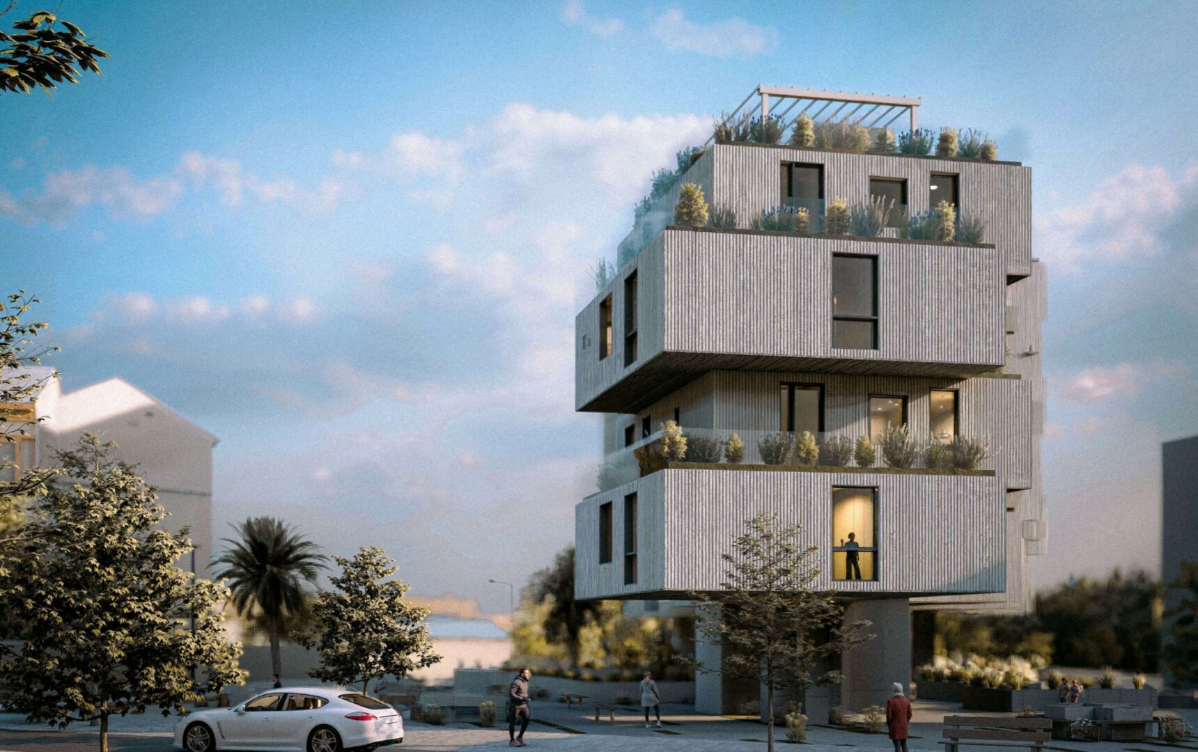 El edificio diseñado por Cronotopos marca una arquitectura vanguardista y con alma / Vivium Gestión