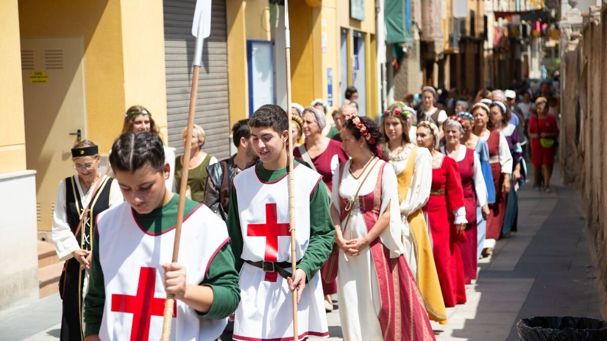 ​

Imagen de archivo de una edición anterior de la Llegada de los Reyes Católicos a Borja.