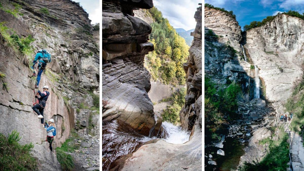 Vía ferrata de Sorrosal / nomadasdelpirineo.com