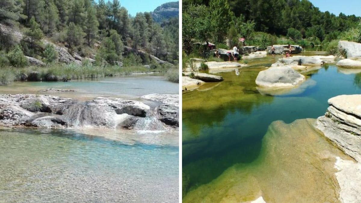 Pozas del río Algars / Camping el Roble