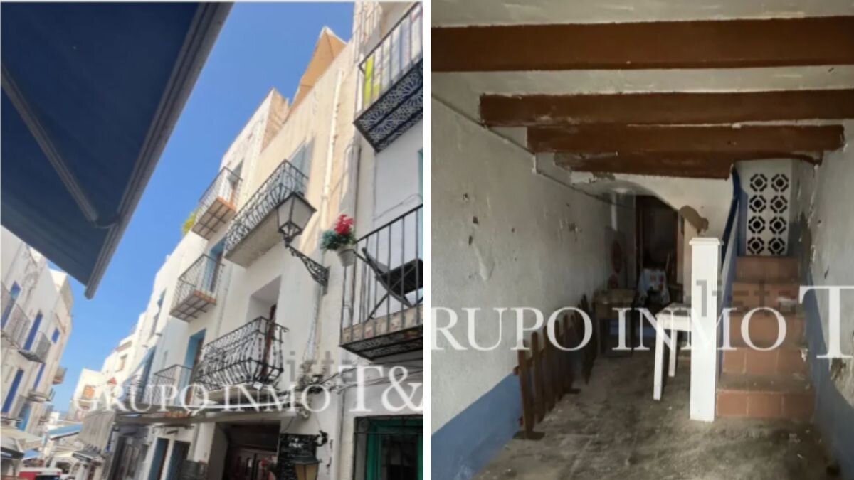 Casa a reformar en Peñíscola por 80 mil euros / Vía Idealista
