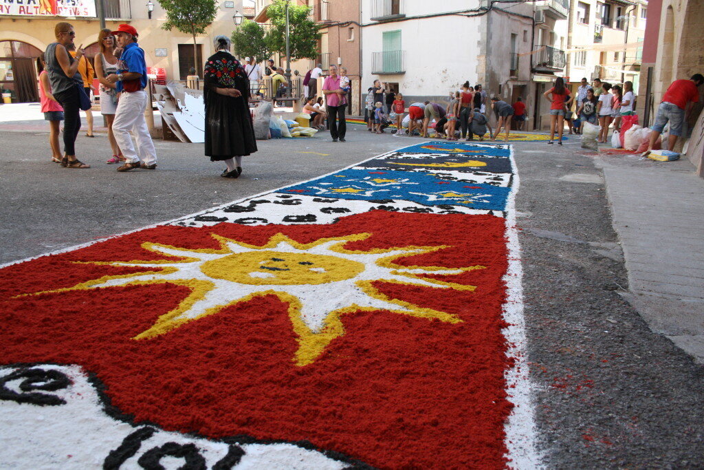 ALFOMBRAS DEL SANTÍSIMO MISTERIO DE AGUAVIVA