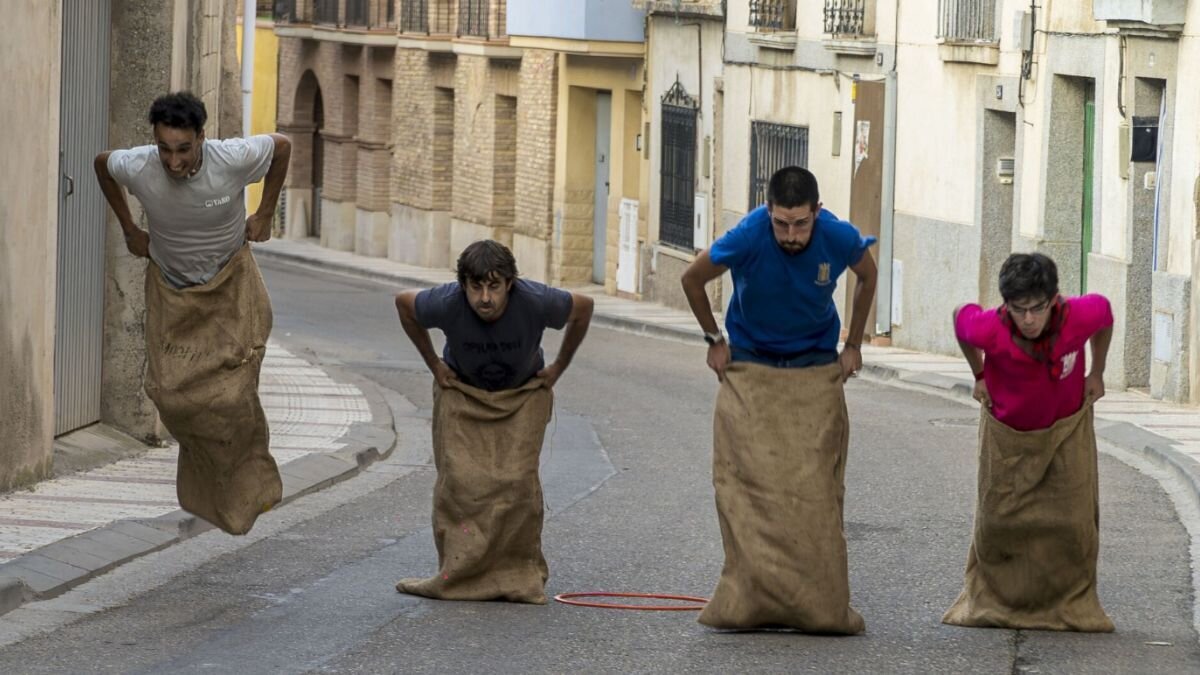 Juegos Peña Olímpicos de las fiestas de Magallón.