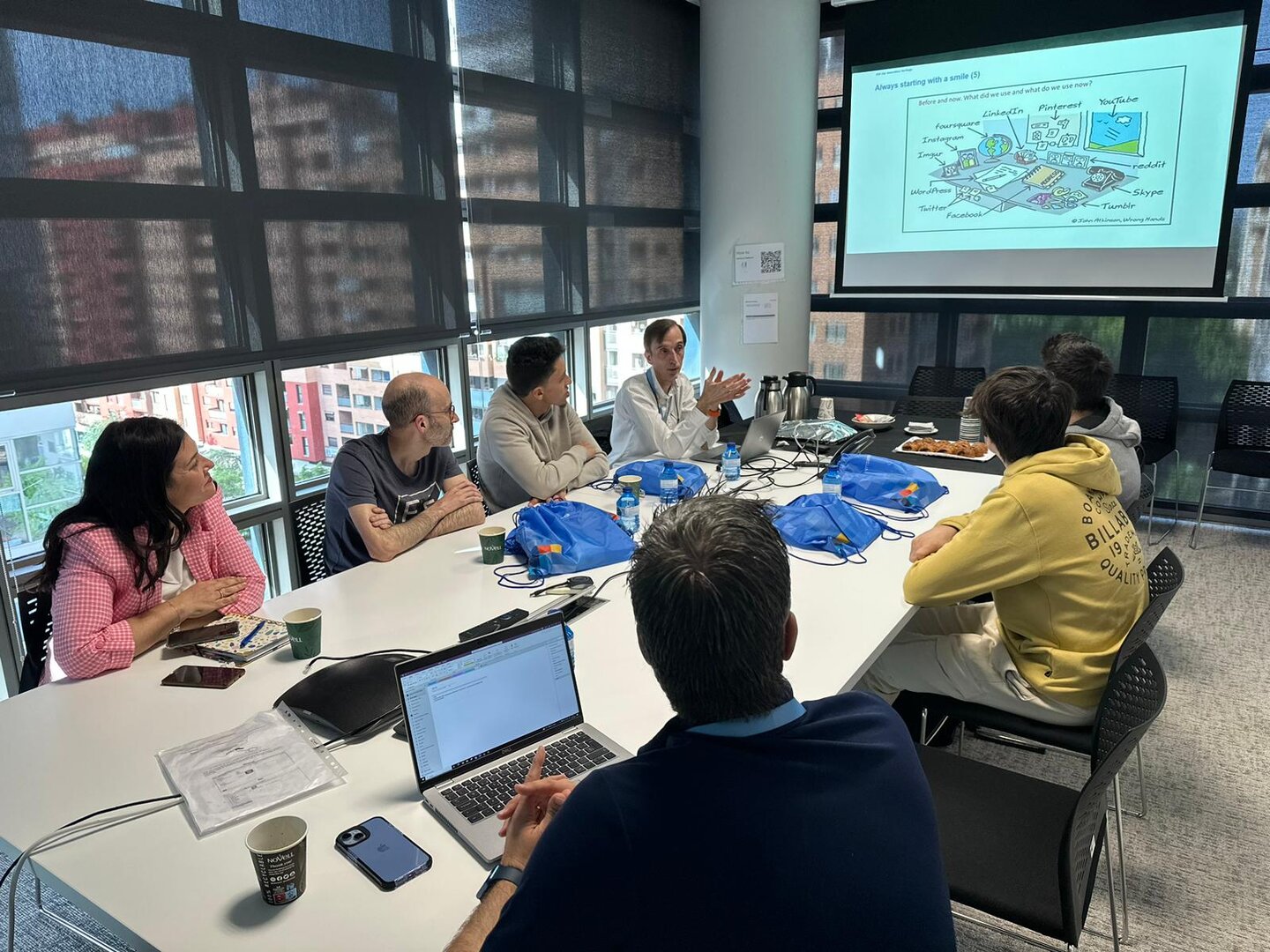 Visita a una empresa de los alumnos de DAM