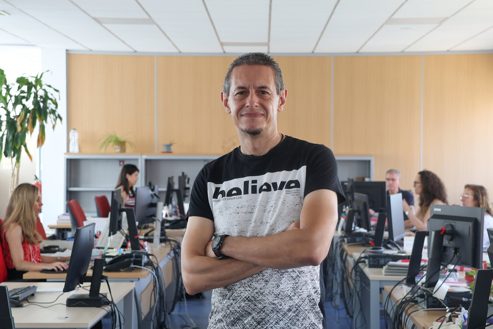 Héctor Pellicena, instructor  de Fundación Ozanam