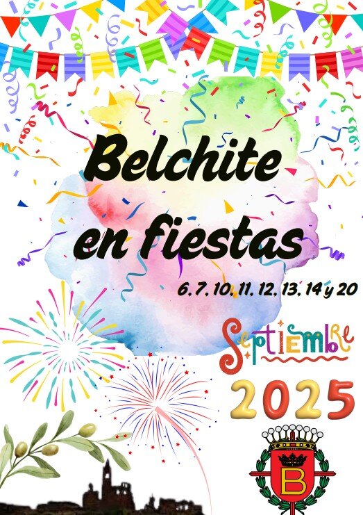 Fiestas de Belchite 2025.