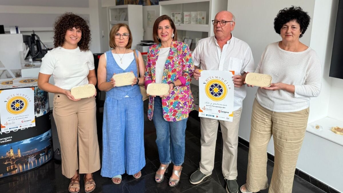 Presentación de la V Ruta Mudéjar de la Asociación de Cafés y Bares cde Zaragoza. / HA