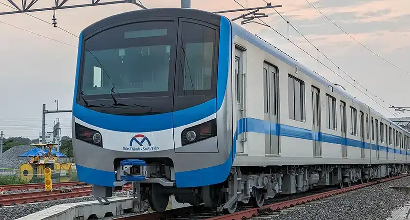 Sistemas ferroviarios de todo el mundo incorporan la tecnología de Teltronic, como el metro de Ho Chi Mihn / Teltronic
