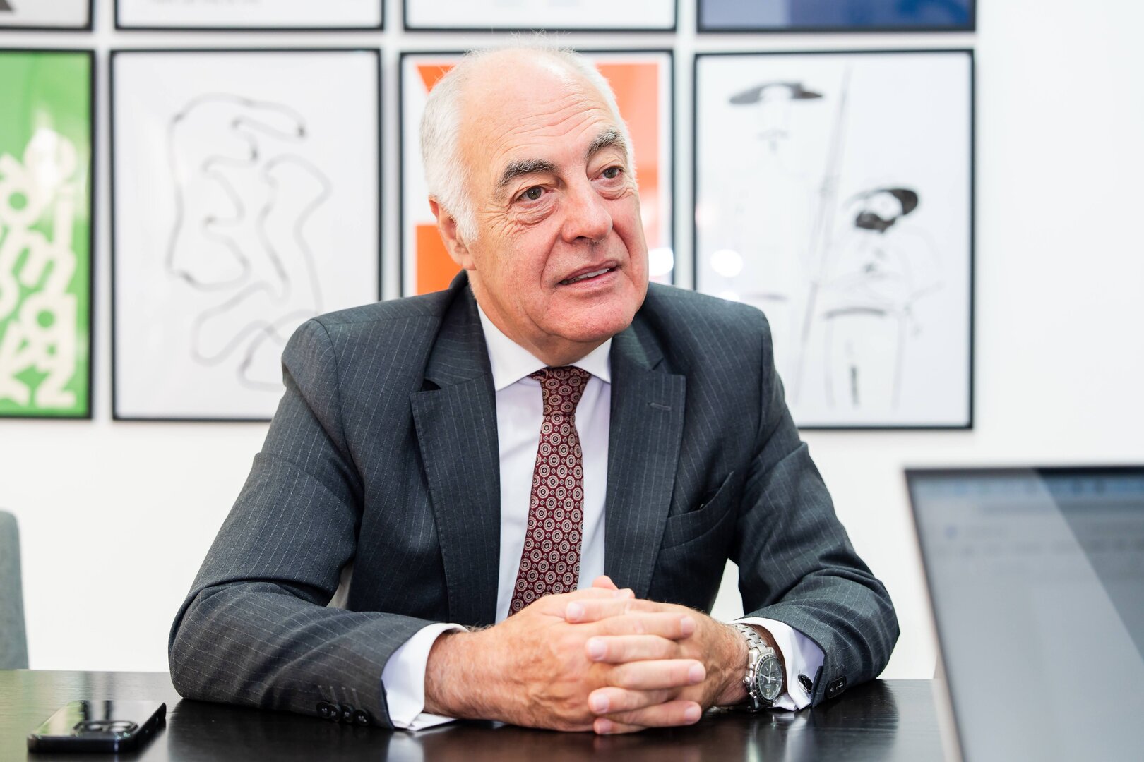 El director general de la Fundación Ibercaja, José Luis Rodrigo / Álvaro Calvo para HOY ARAGÓN